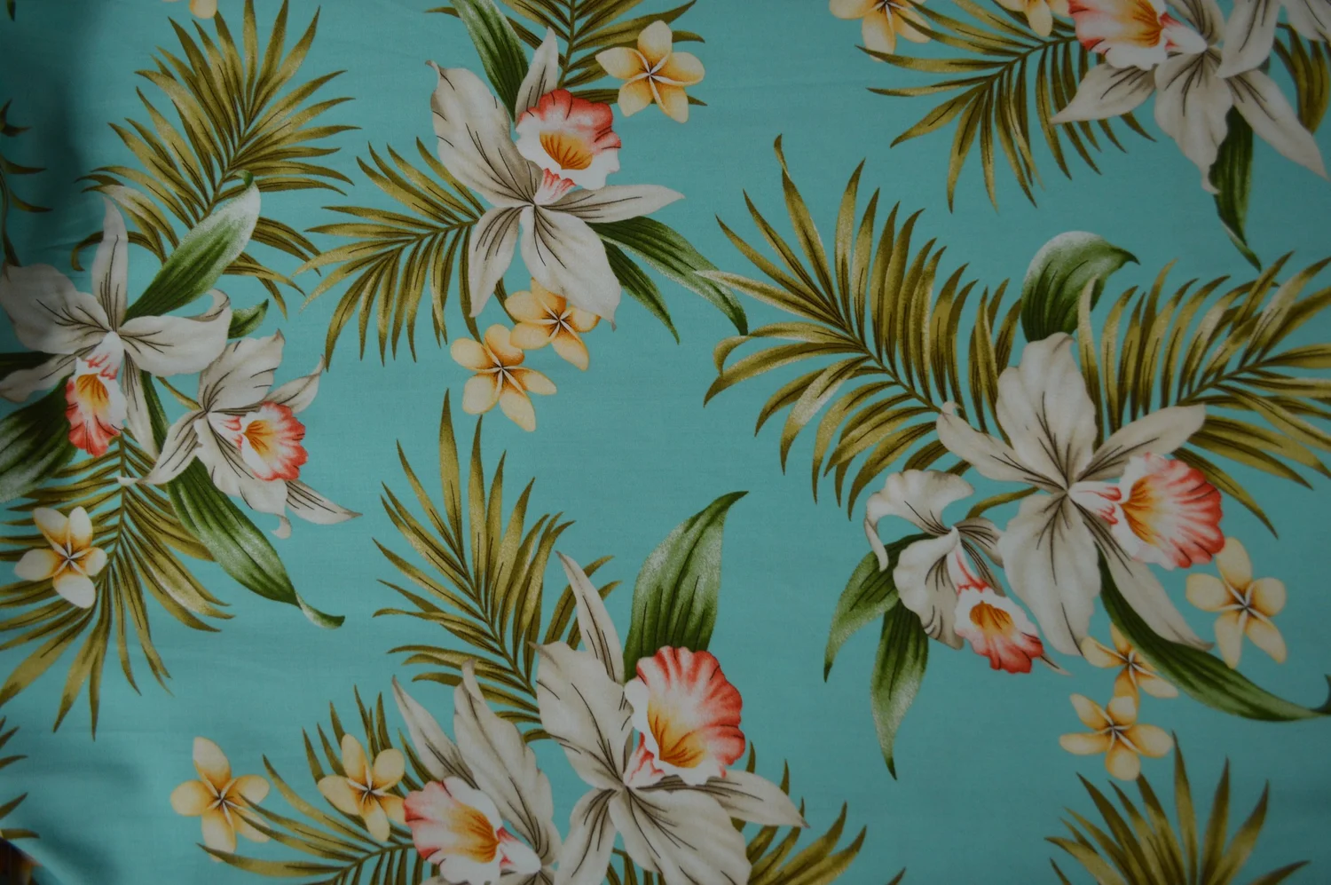 Authentic Hawaiian Print Fabric by the Yard – Tropical Cotton